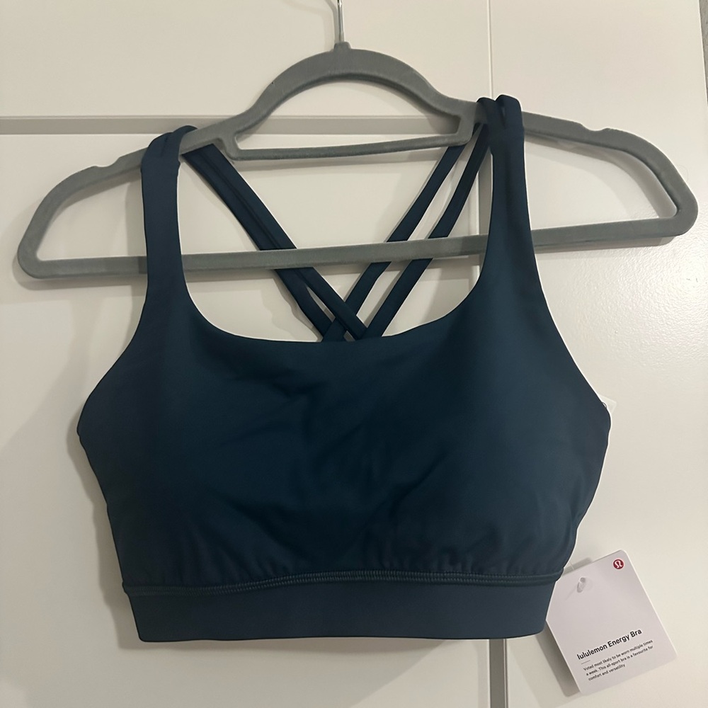 Lululemon Energy Bra- Indochine blue